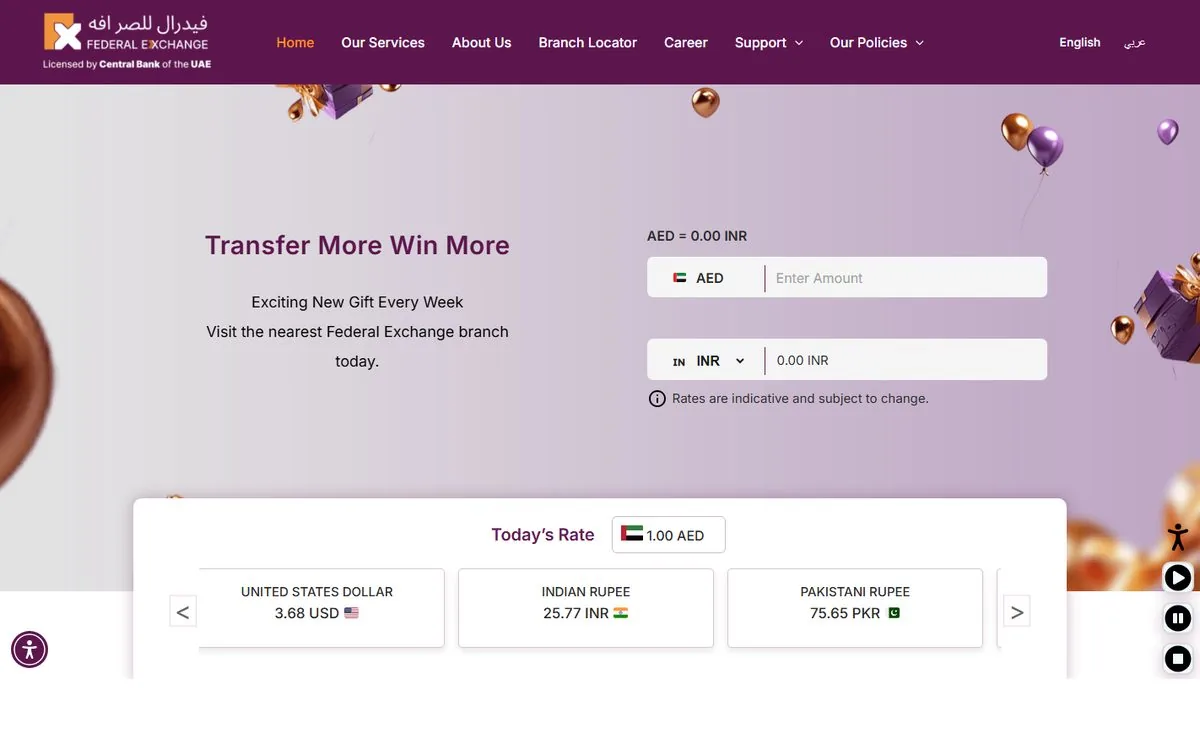 Federal Exchange website