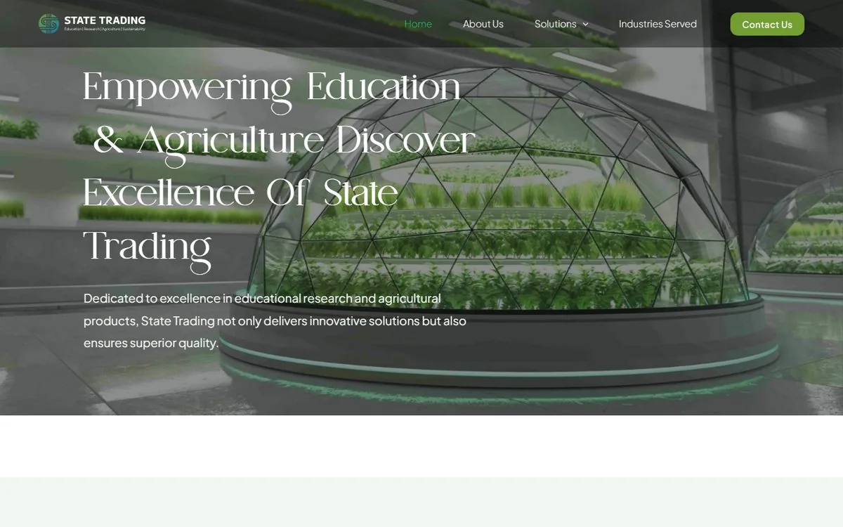 State Trading website